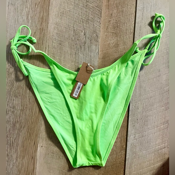 Skims bikini set neon green. Size L - Picture 4 of 5